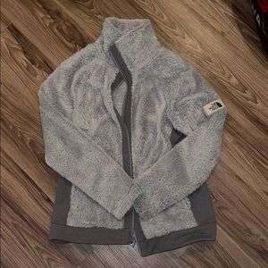 Gray north face jacket